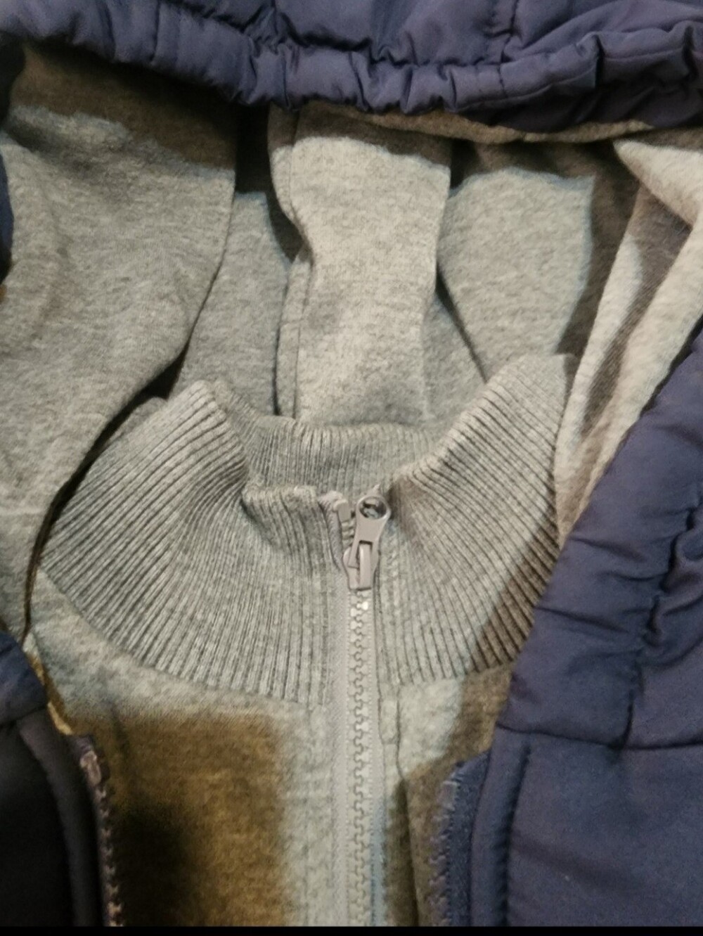 Class Club Boys Navy Puffer Winter Jacket NWT 14/16 - Picture 5 of 6